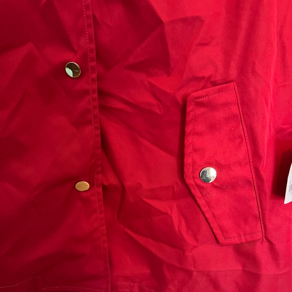 NWT!!! ZARA basic red lightweights jacket. - Picture 7 of 9